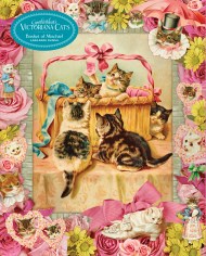 Cynthia Hart’s Victoriana Cats: Basket of Mischief 1,000-Piece Puzzle